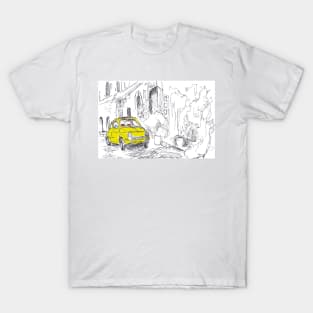 Italian vintage car - trasparent background T-Shirt